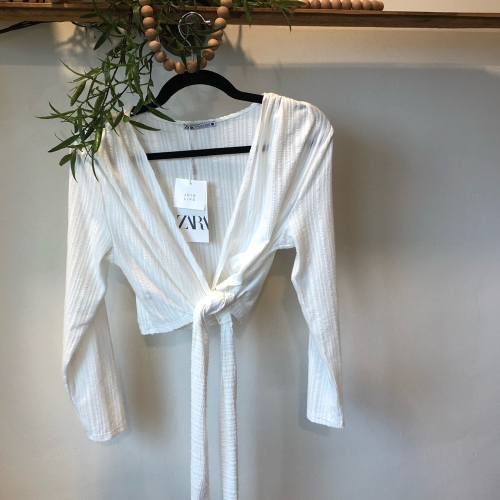Zara Wrap Top